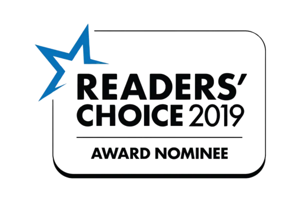 readers choice 2019 logo